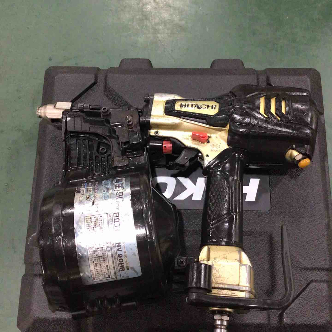 ★ハイコーキ(HIKOKI ※旧:日立工機) 高圧エア釘打ち機 NV90HR(S)【川口店】