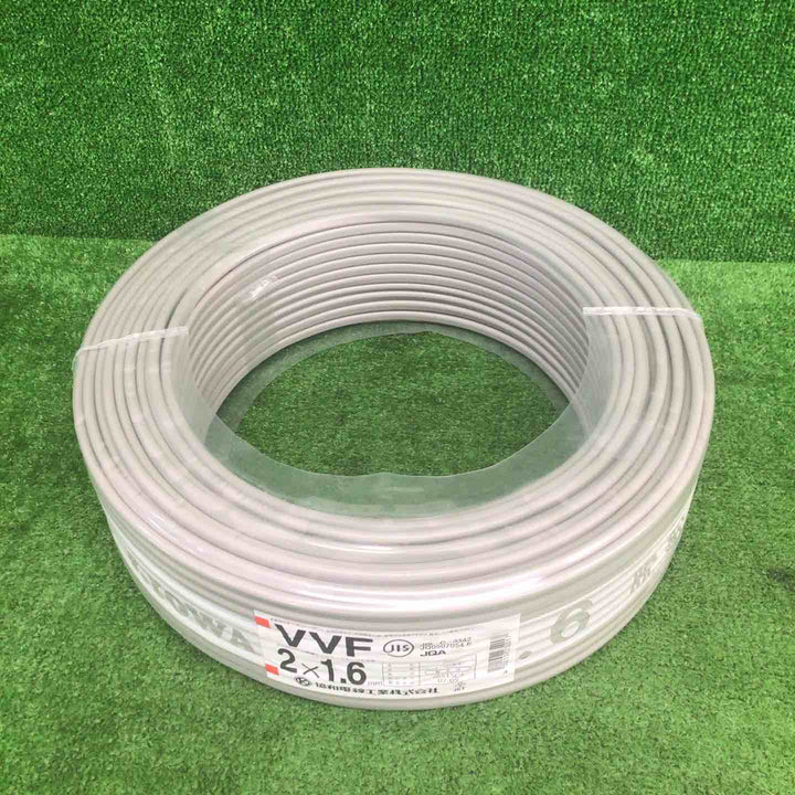 【未使用品】 協和・太陽ケーブルテック・SFCC VVFケーブル 2芯×1.6mm 【鴻巣店】