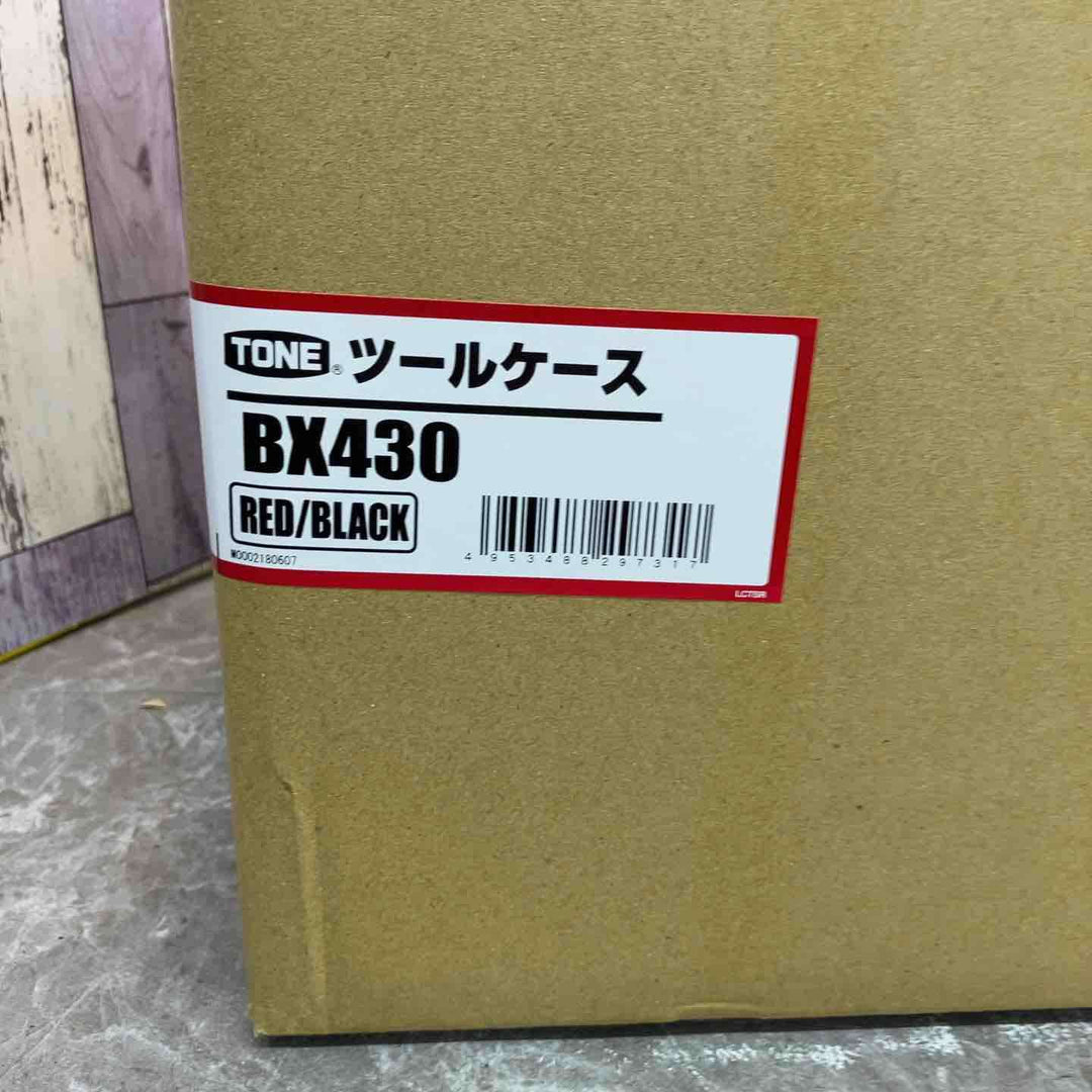 ◇トネ(TONE) ツールケース BX430 レッド【八潮店】