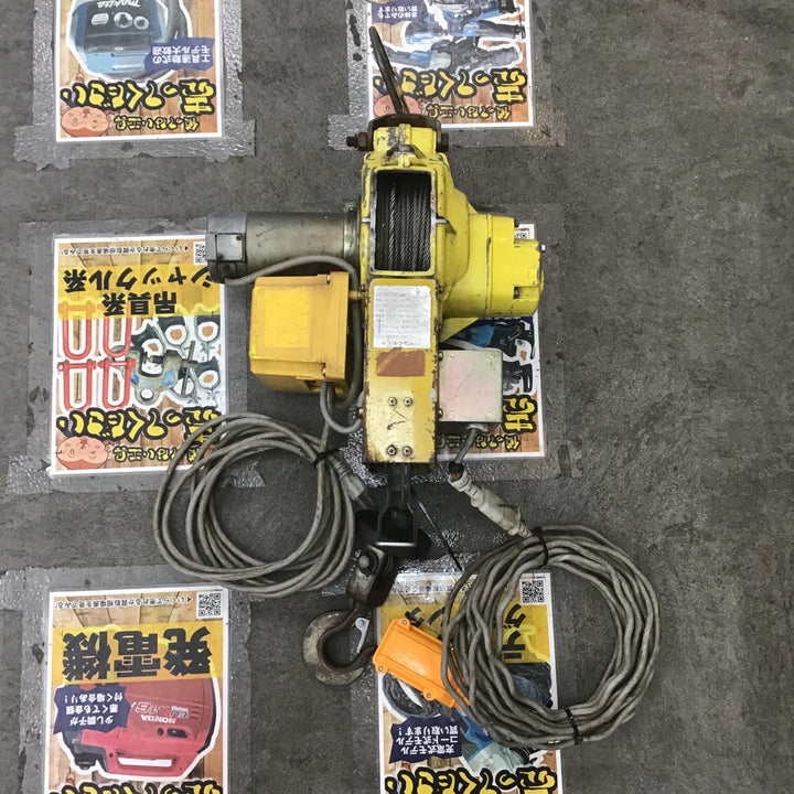 トーヨーコーケン(TKK) 電動ウインチ(ワイヤー) ベビーホイスト BH-700【川崎店】