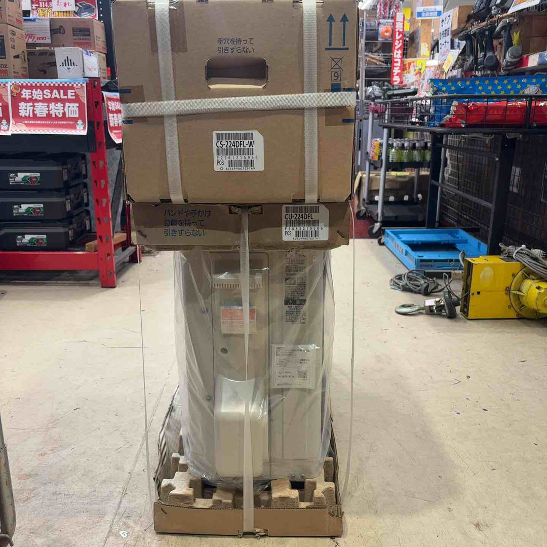 Panasonic パナソニック CU-224DFL CS-224DFL-W エオリア ルームエアコン【町田店】