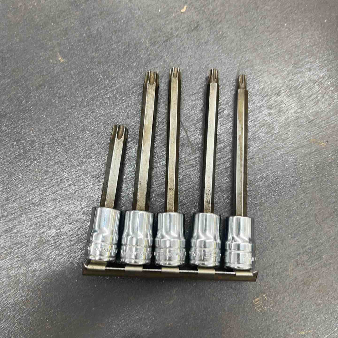 Snap-on スナップオン 3/8トルクスソケット FTXL27E.30E.40E.45E.50E ※5点セット 【越谷店】
