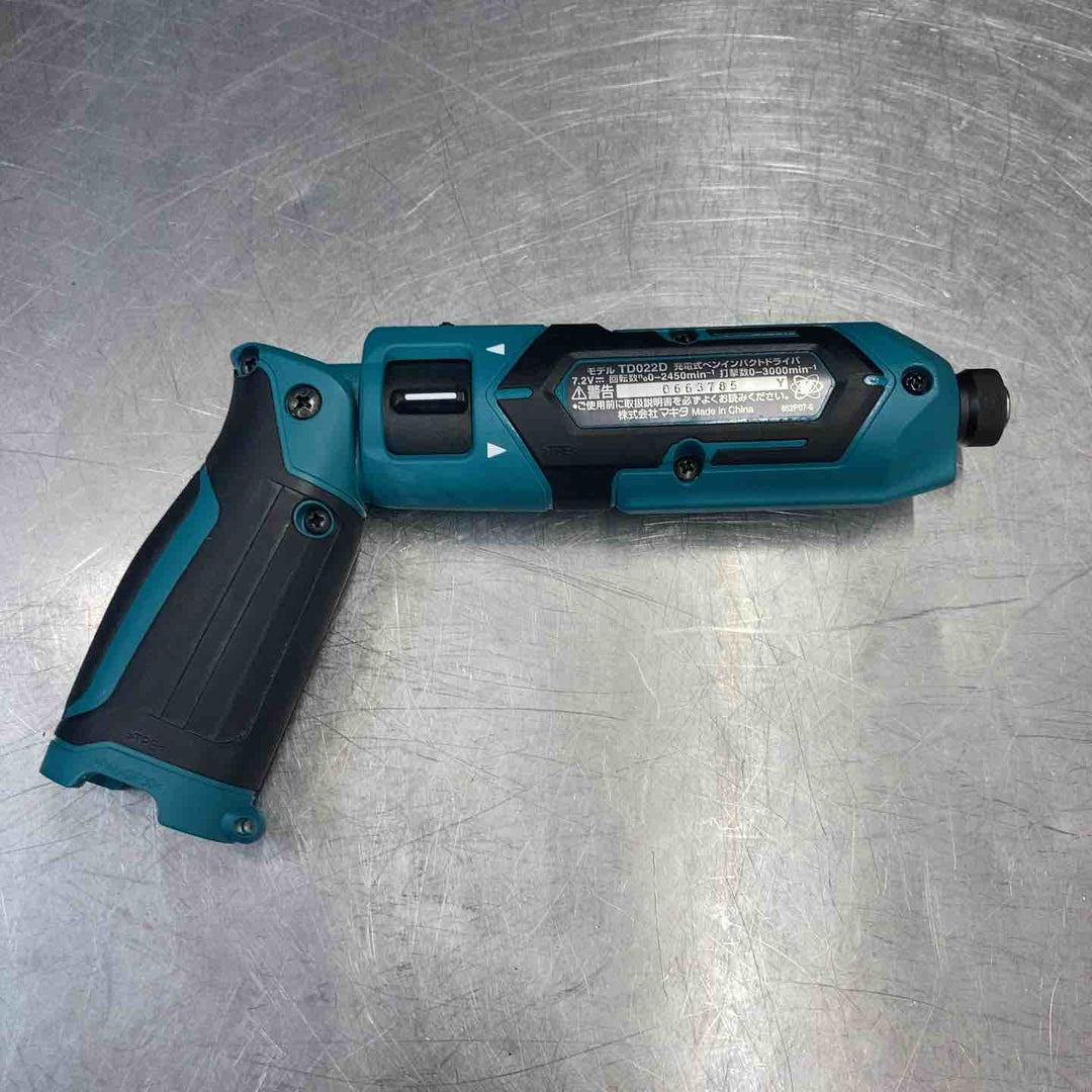 【中古美品】 マキタ(makita) 7.2Vコードレスペンインパクトドライバー TD022DSHX バッテリー1個 フルセット品 【東大和店】