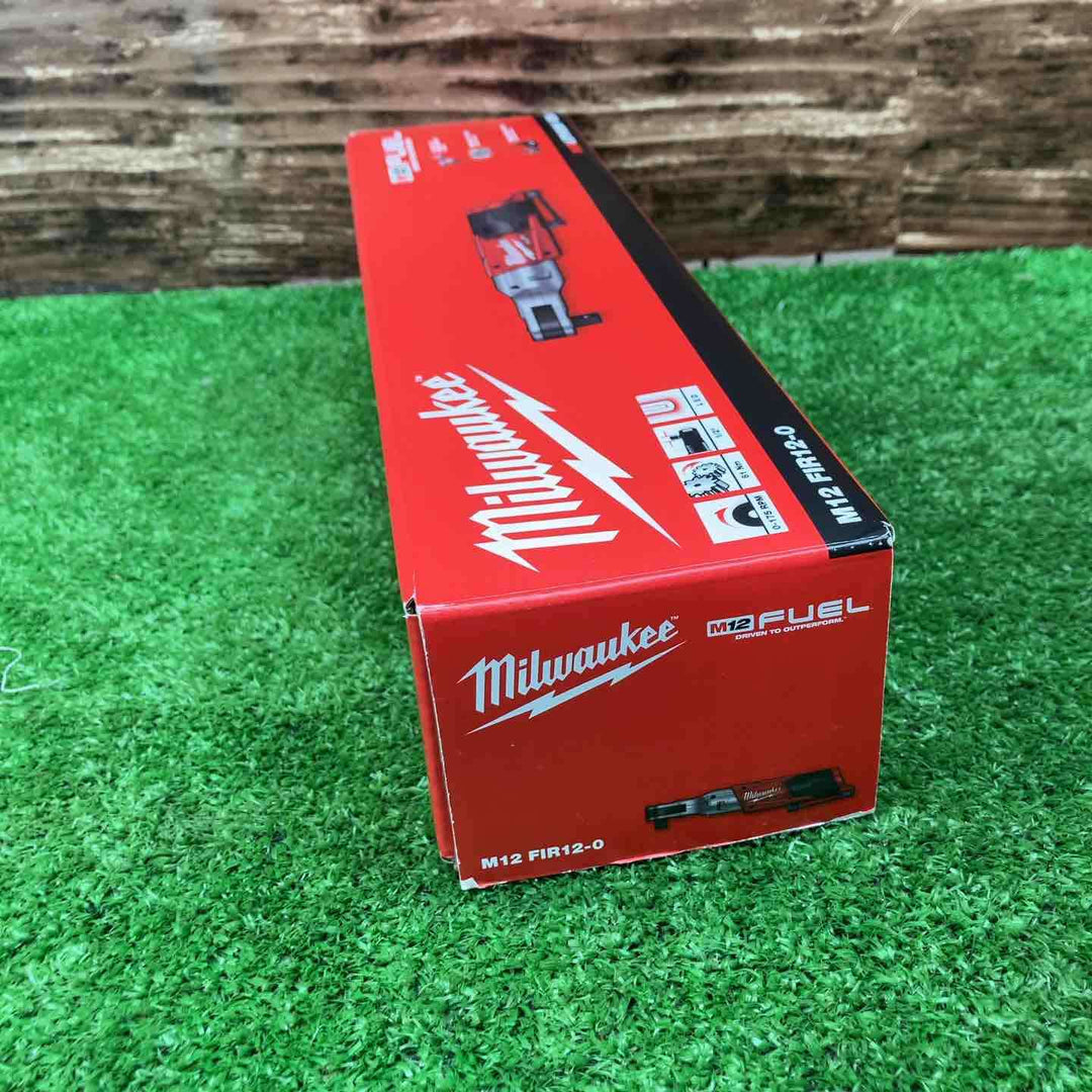 【未使用品】ミルウォーキー コードレスラチェットレンチ M12 FIR12-0 JP 本体のみ【川越店】