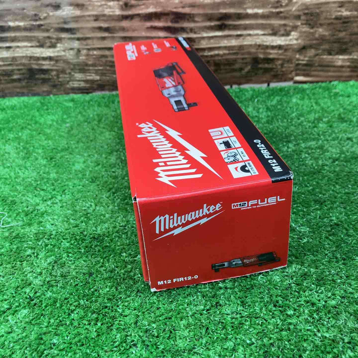 【未使用品】ミルウォーキー コードレスラチェットレンチ M12 FIR12-0 JP 本体のみ【川越店】