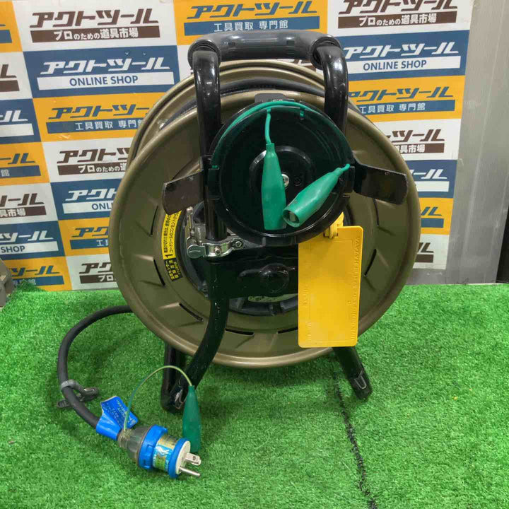 ◇ハタヤ(HATAYA) 金属感知機能付メタルセンサーリール100V型標準型コードリール MSB-301KX 30m【草加店】