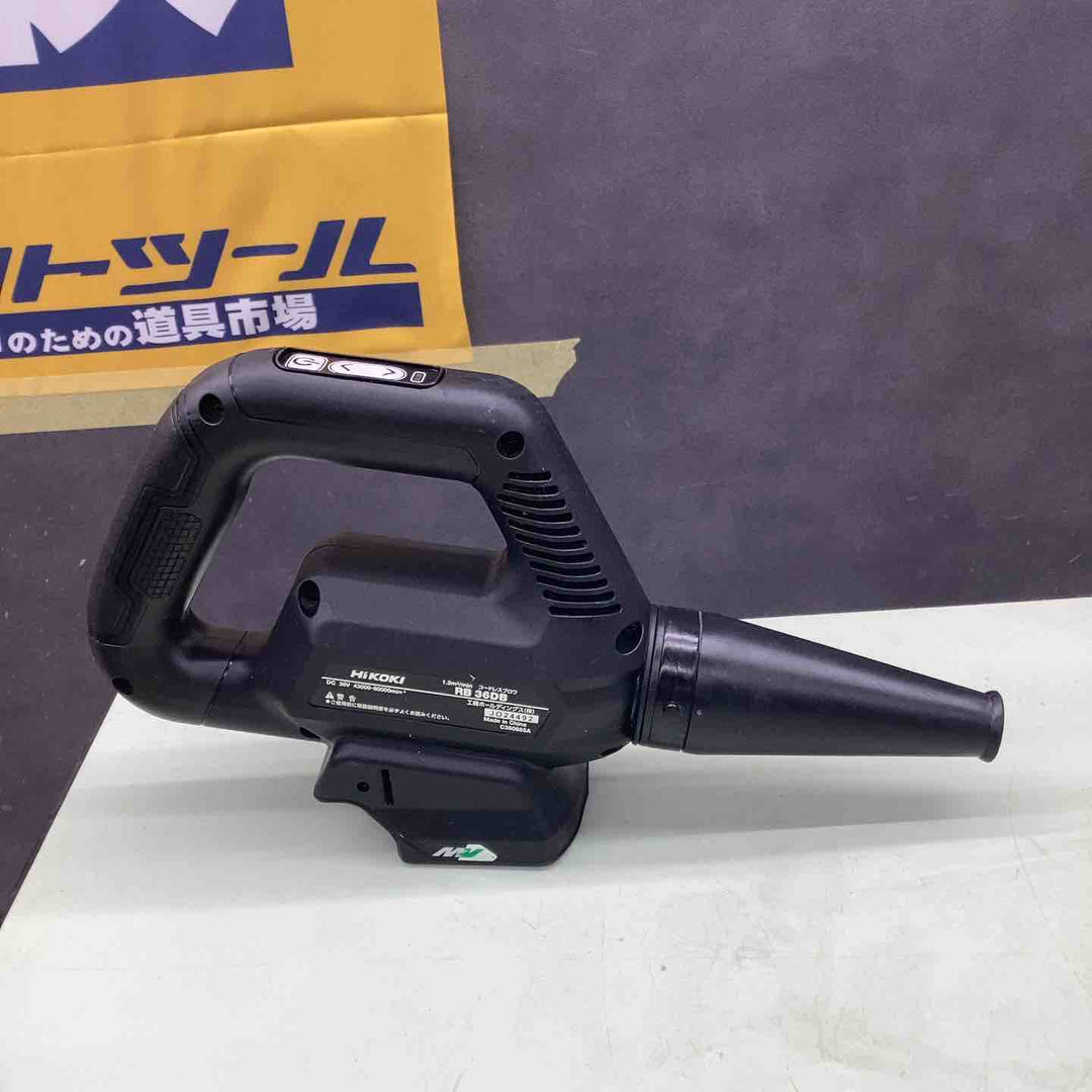 ★ハイコーキ(HIKOKI ※旧:日立工機) コードレスブロワ RB36DB(NNB)【越谷店】