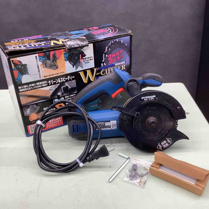 ▼切断機 ヤマシンWカッター　W-125【越谷店】