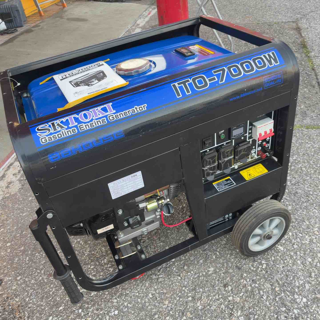 【店頭受取り限定】88ハウス エンジン発電機 ITO-7000W【草加店】