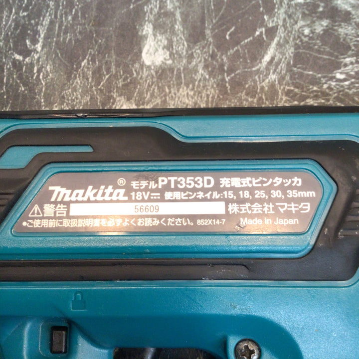 ★マキタ(makita) コードレスピンネイラ PT353DRG【八潮店】