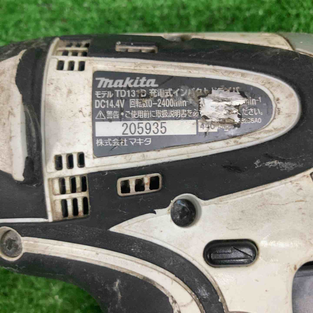◇マキタ(makita) コードレスインパクトドライバ TD131DZW【草加店】
