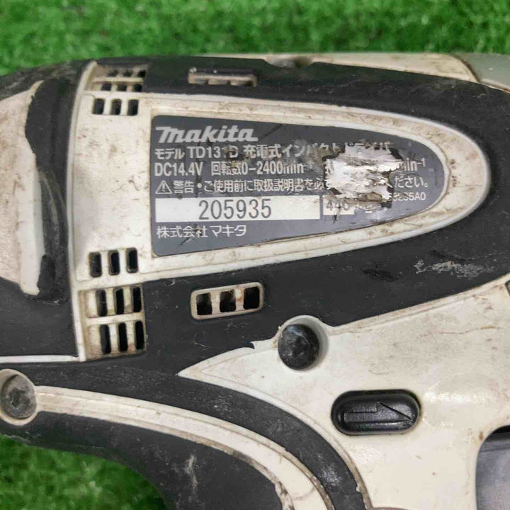 ◇マキタ(makita) コードレスインパクトドライバ TD131DZW【草加店】