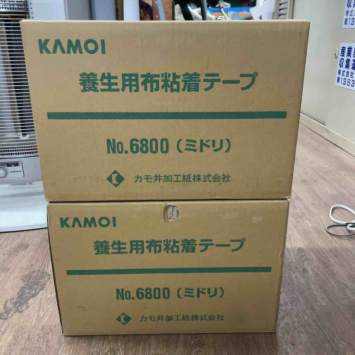カモ井 養生テープ No.6800 50mm×25m 60巻【桶川店】