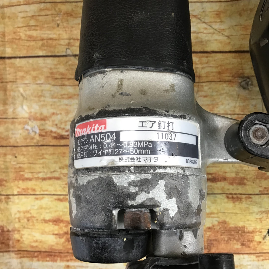 マキタ ロール釘打(コイルネイラ) AN504【川崎店】