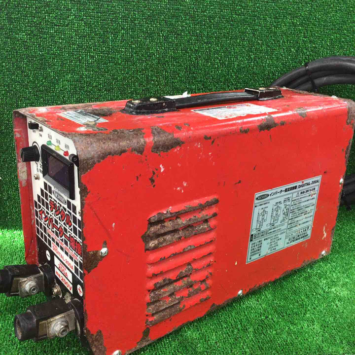 日動 直流溶接機 デジタルインバータ溶接機 単相200V専用 DIGITAL-200A【川崎店】