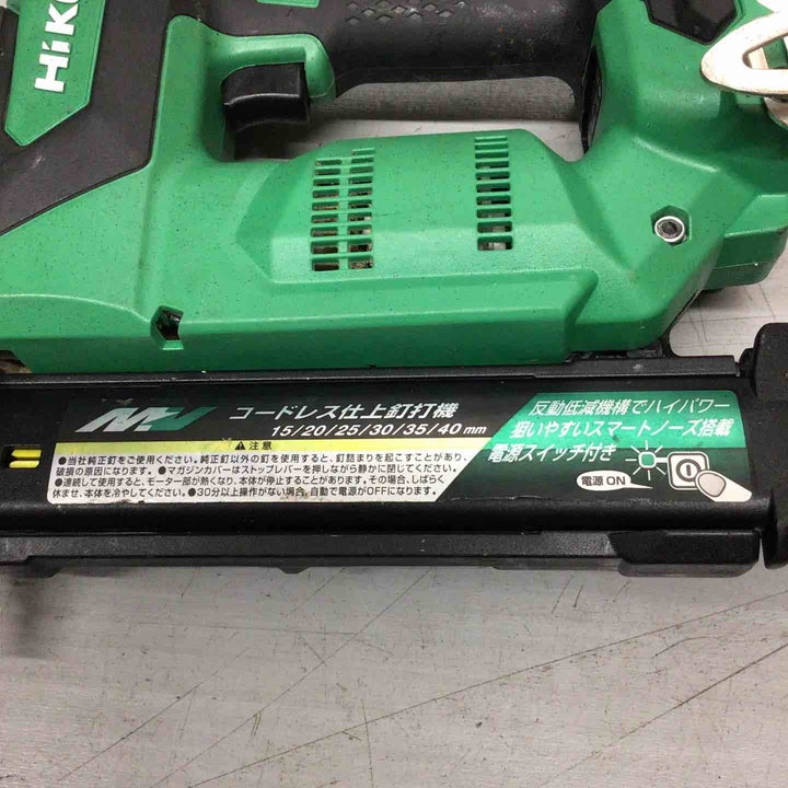 ◇ハイコーキ(HIKOKI ※旧:日立工機) コードレスフィニッシュネイラ NT3640DA(NN)【戸田店】