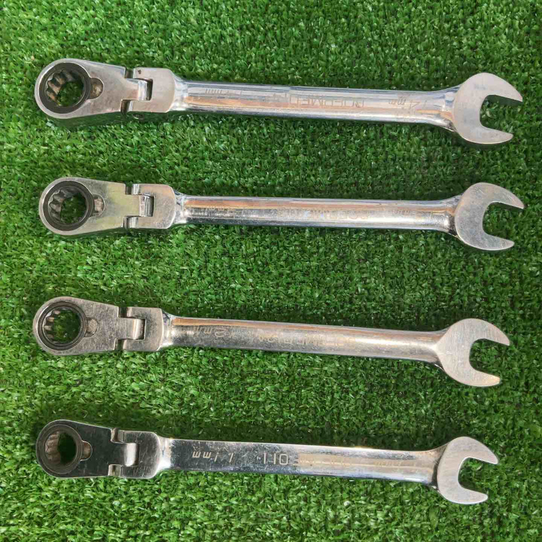 Blue-point BOERMF 首振りラチェット9本セット 11mm～19mm【草加店】