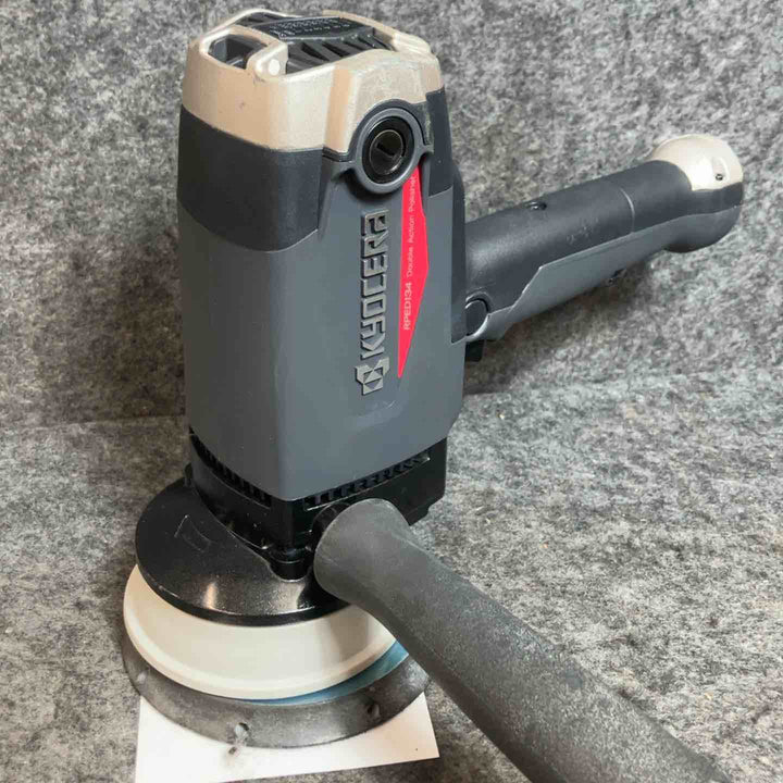 京セラ(Kyocera) 旧リョービ ダブルアクションポリッシャー 脱着式コード5m付き RPED134 646772A 電子ダブルアクション機構【桶川店】