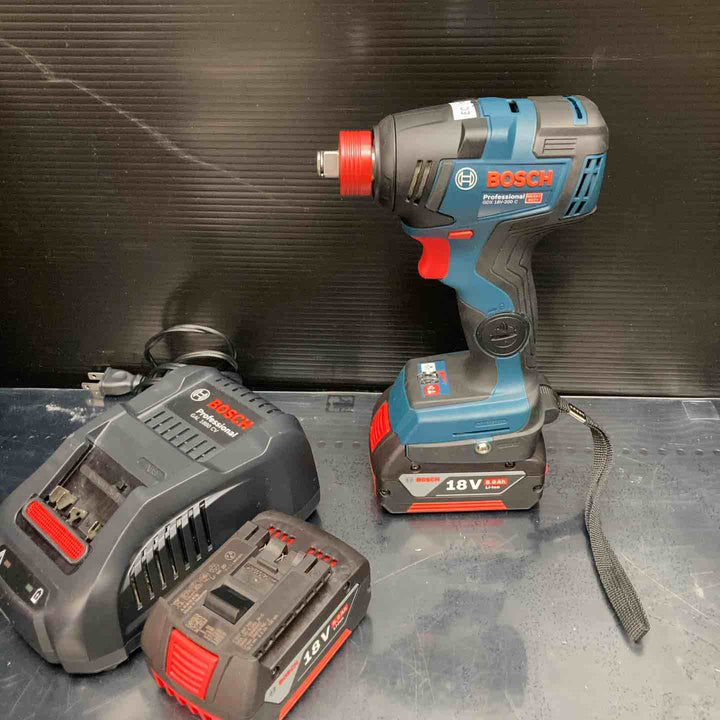 ◇ボッシュ(BOSCH) コードレスインパクトドライバー レンチ兼用 GDX18V-200C【川越店】