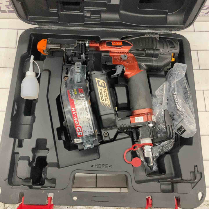 【メーカー修理品】★マックス(MAX) 高圧エアネジ打ち機 HV-R41G5-R【所沢店】