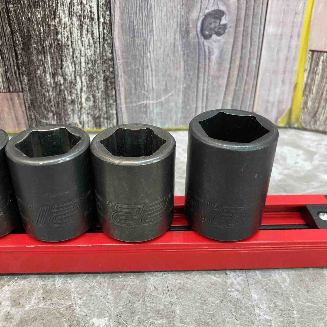 Snap-on スナップオン 1/2インパクトシャローソケット 14個 IMM100A-230【八潮店】