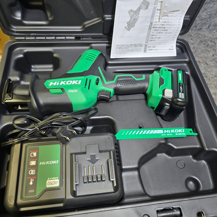 【美品】ハイコーキ(HIKOKI ※旧:日立工機) コードレスセーバーソー CR12DA(LS)【桶川店】