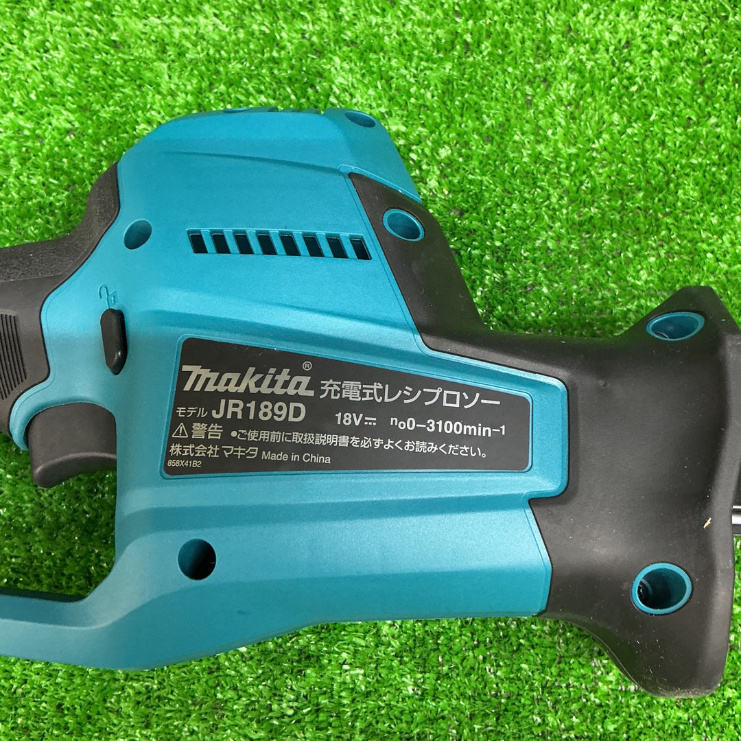 マキタ(makita) コードレスレシプロソー JR189DZ 解体 剪定 DIY 木材 金属 切断 伐採 加工【電材館越谷店】