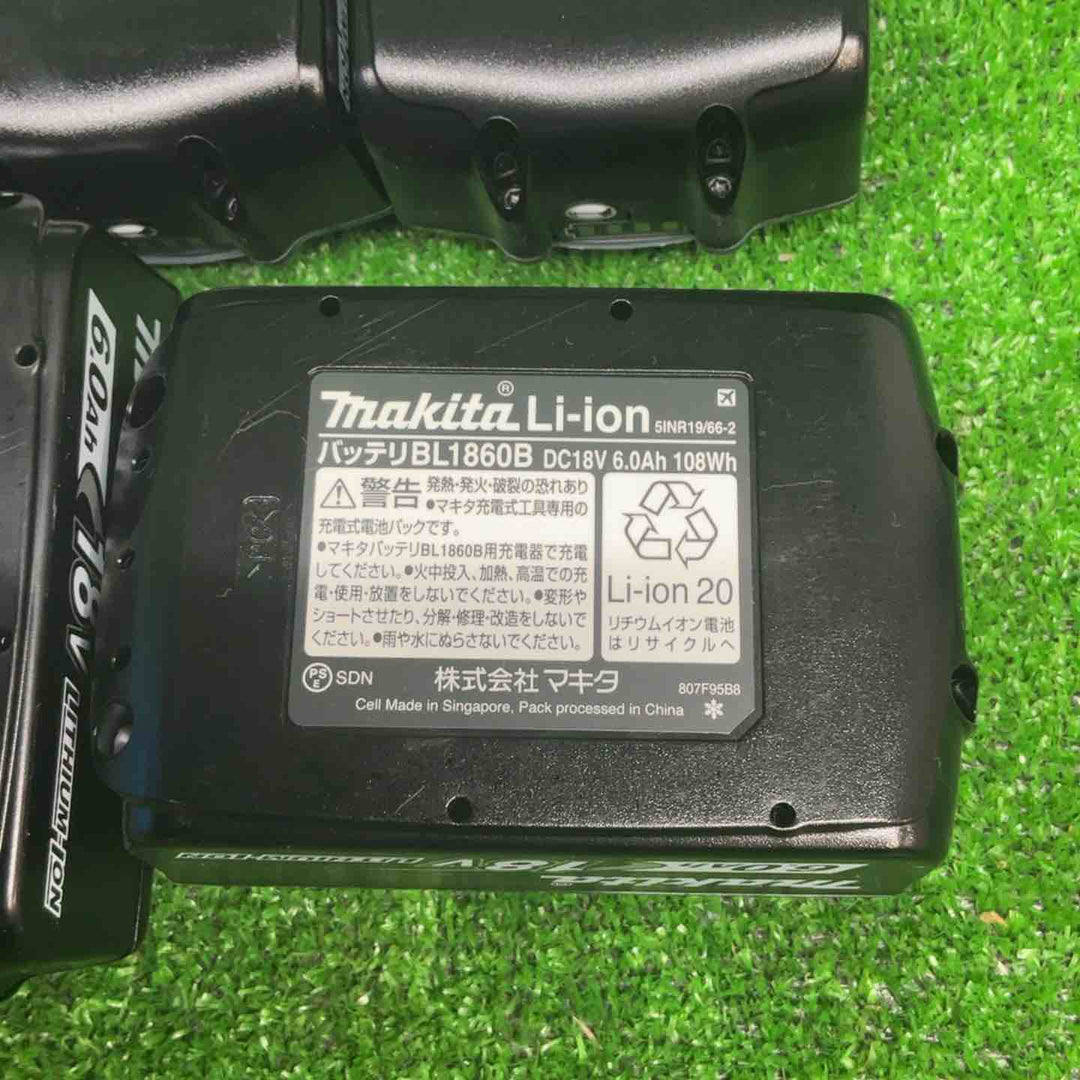 【９個セット】マキタ(makita) リチウムイオンバッテリー 18V/6.0Ah BL1860B【藤沢店】