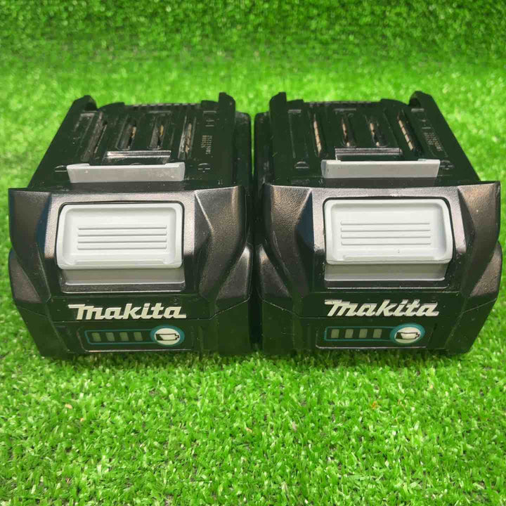 マキタ(makita) 40Vmaxバッテリー BL4025×2(充電回数4回、70回) 充電器 DC40RA  セット【藤沢店】