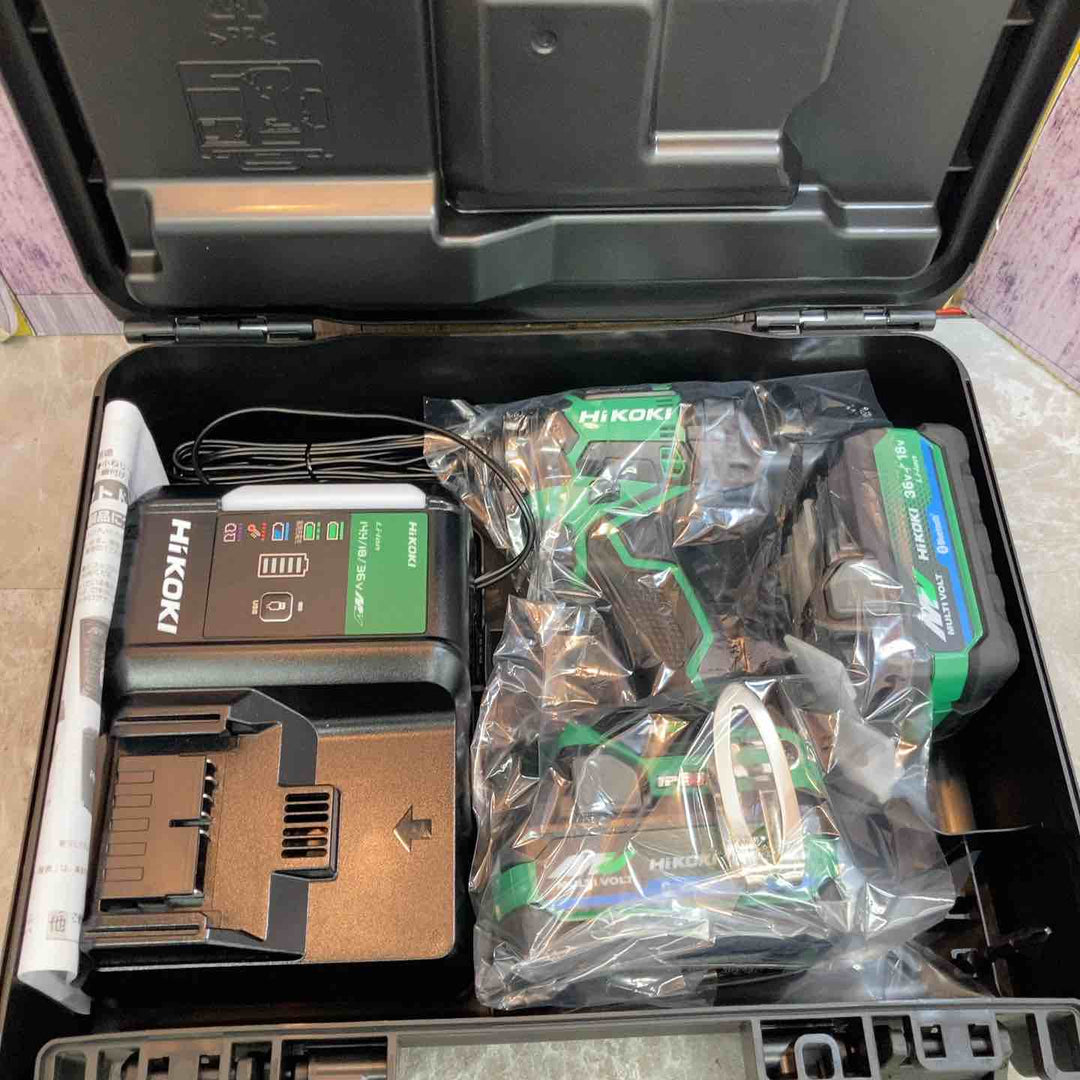 【未使用品】ハイコーキ HIKOKI 36V コードレスインパクトドライバー WH36DC(2XPSZ)(L)【八潮店】