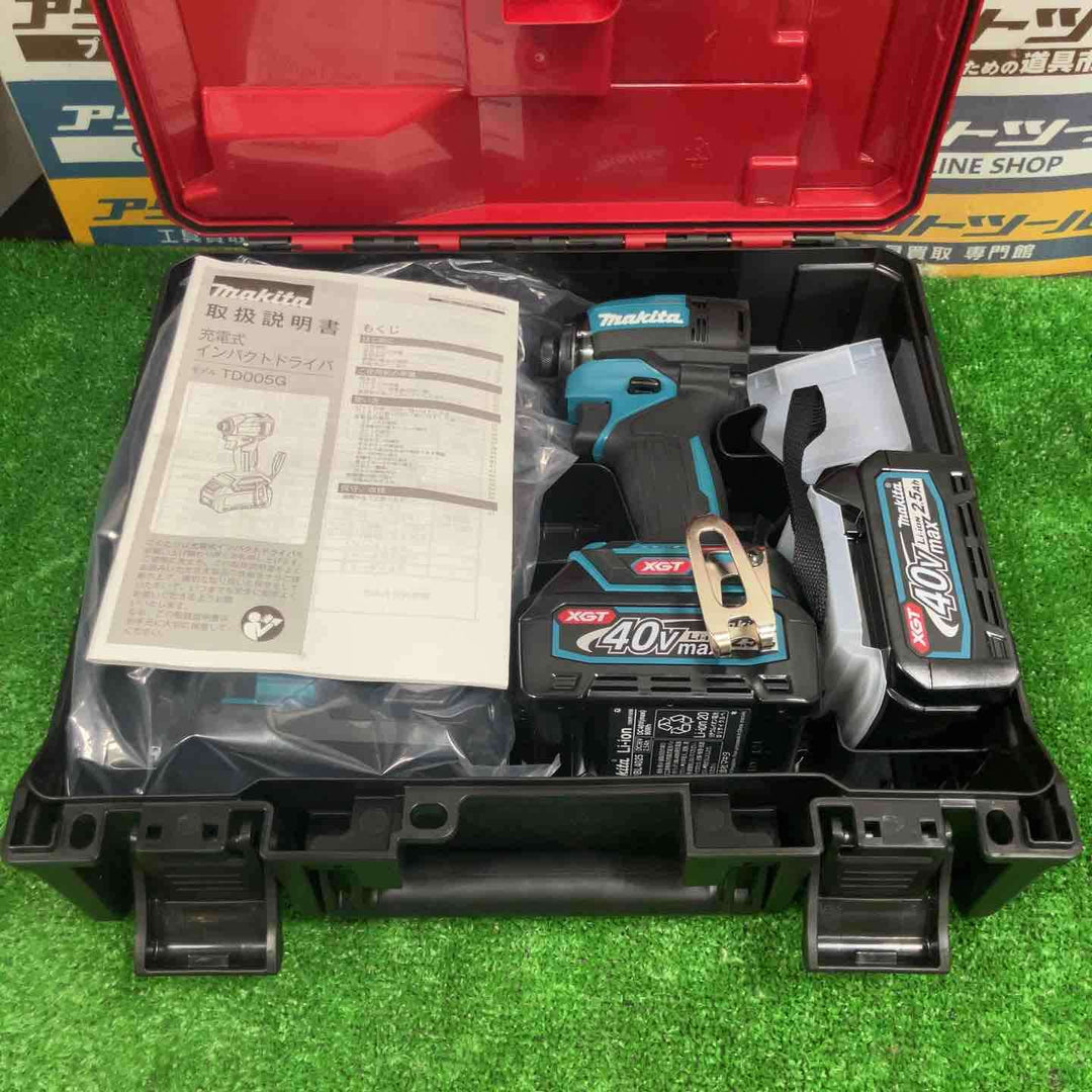 ★マキタ(makita) 40Vmaxコードレスインパクトドライバー TD005GRDX【草加店】