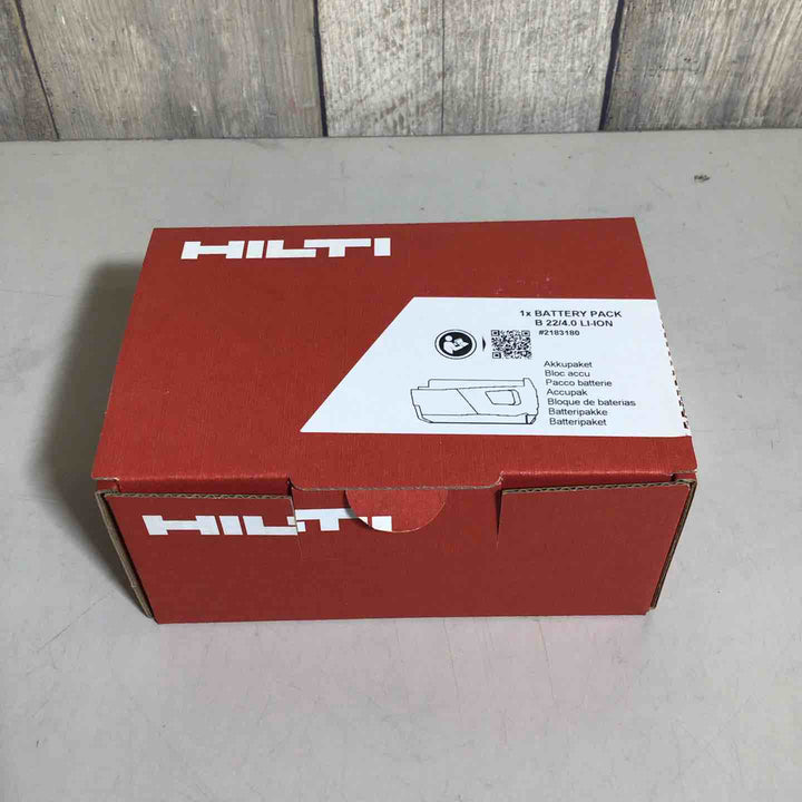★ヒルティ(Hilti) リチウムイオンバッテリー B22 4.0 22V【戸田店】