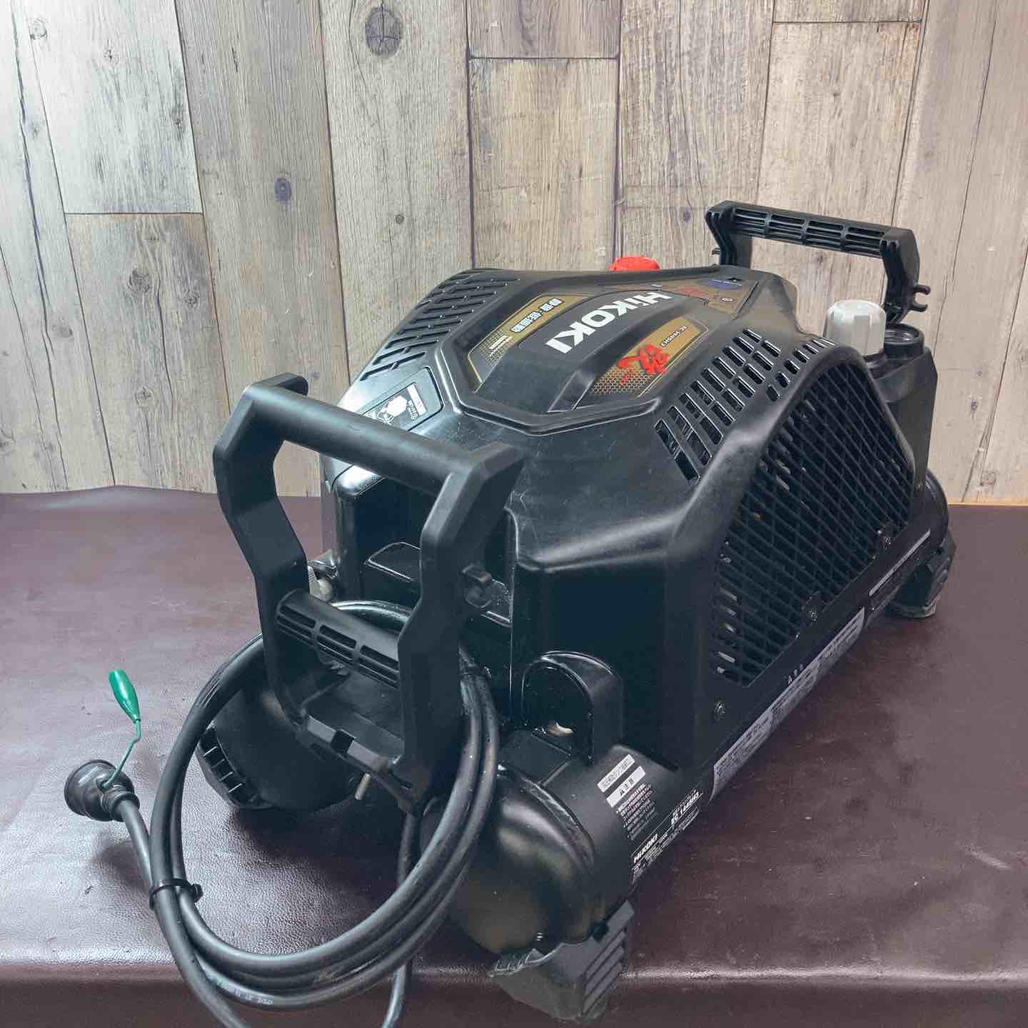 中古品】 ハイコーキ(HIKOKI ※旧:日立工機) エアコンプレッサー