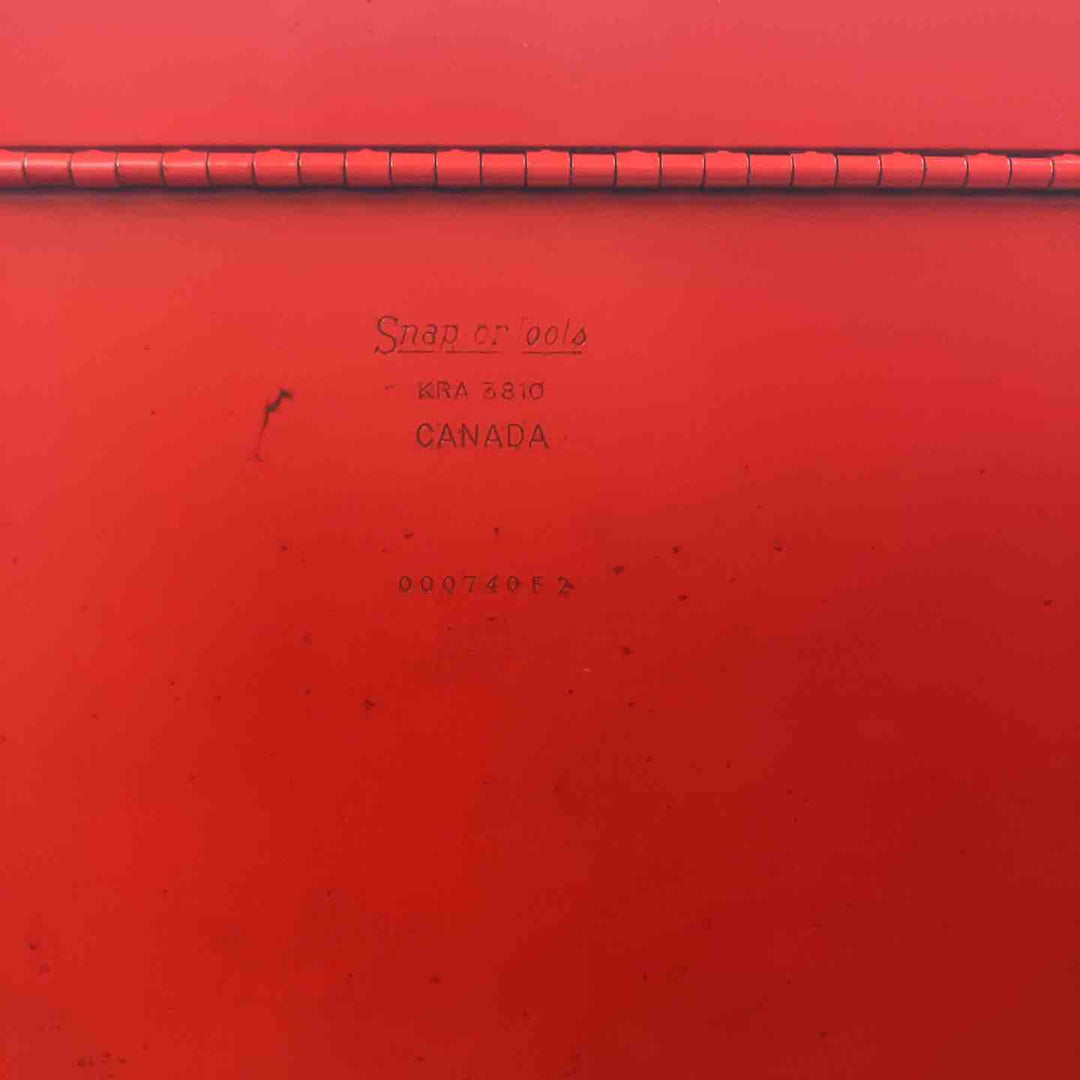 【中古品/店頭受取り限定】 スナップオン(Snap-on) 5段トップチェスト KRA3810 鍵付き 旧ロゴ カナダ製 ビンテージ【東大和店】