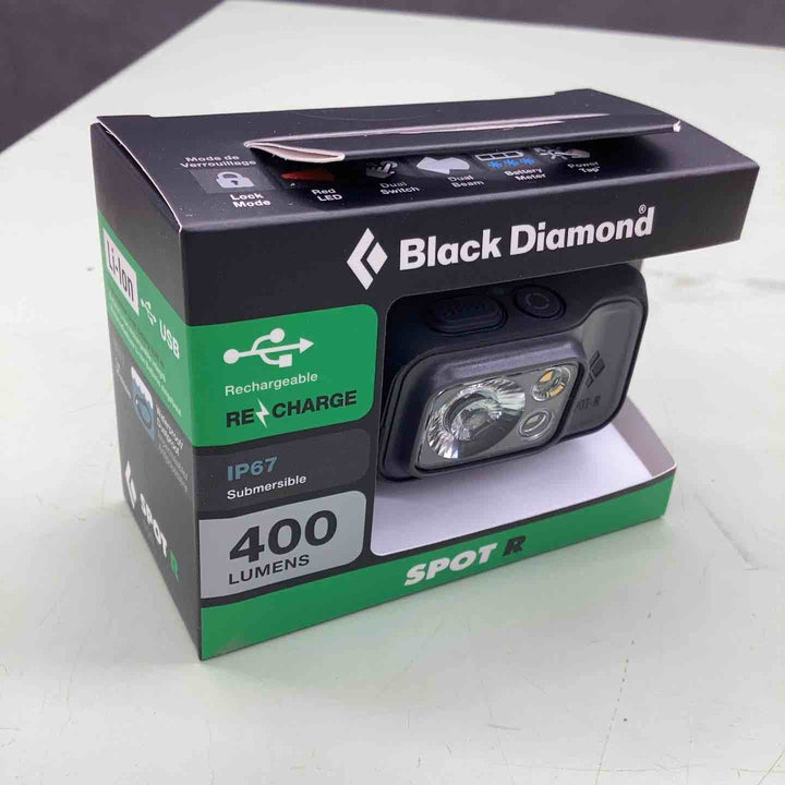 Black Diamond スポット400-R グラファイト【越谷店】