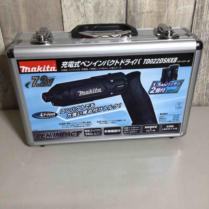 ★マキタ(makita) コードレスペンインパクトドライバー TD022DSHXB【戸田店】