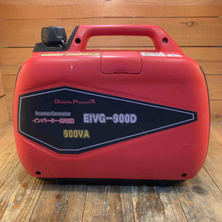 【中古】ナカトミ(NAKATOMI) インバーター発電機  EIVG-900D【所沢店】