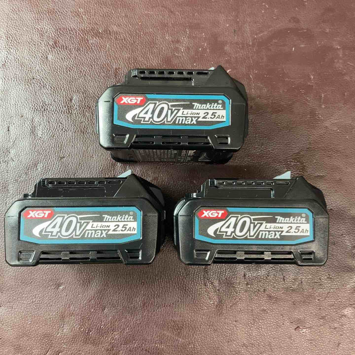【未使用品(店頭展示品)】 マキタ(makita) リチウムイオンバッテリー 40Vmax/2.5Ah BL4025 3点まとめ 【東大和店】