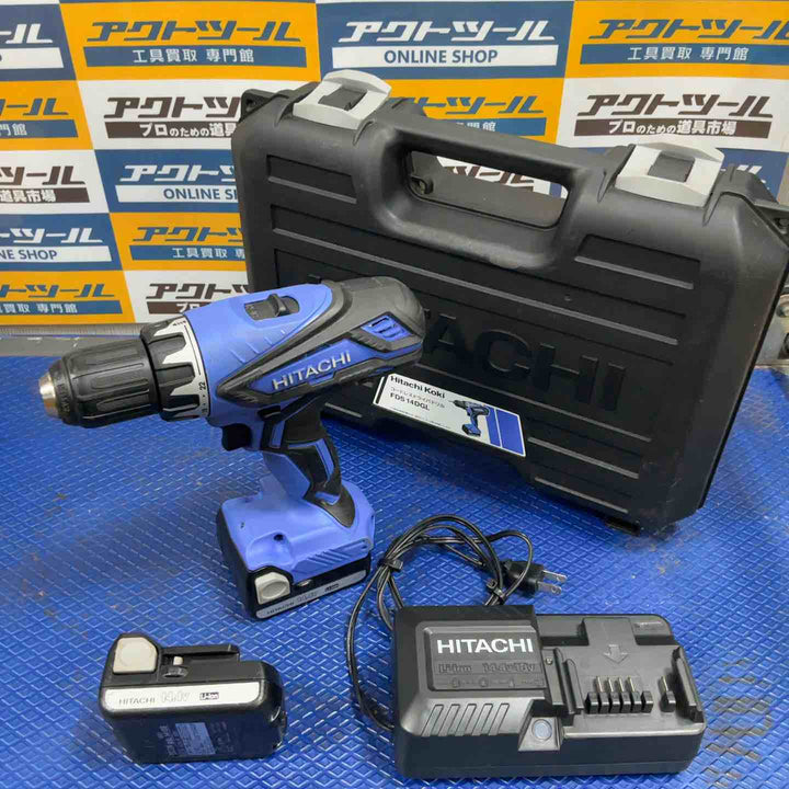 ◇ハイコーキ(HIKOKI ※旧:日立工機)  コードレスドリルドライバー  FDS14DGL(2LEGK)【草加店】