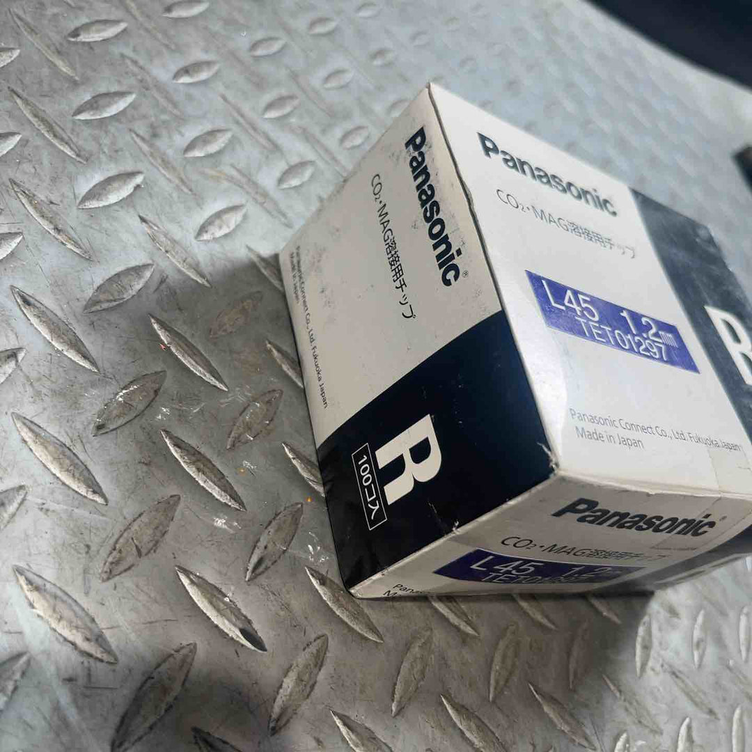 Panasonic パナソニック CO2・MAG溶接用チップ L45 1.2mm TET01297 R 100個入り【草加店】