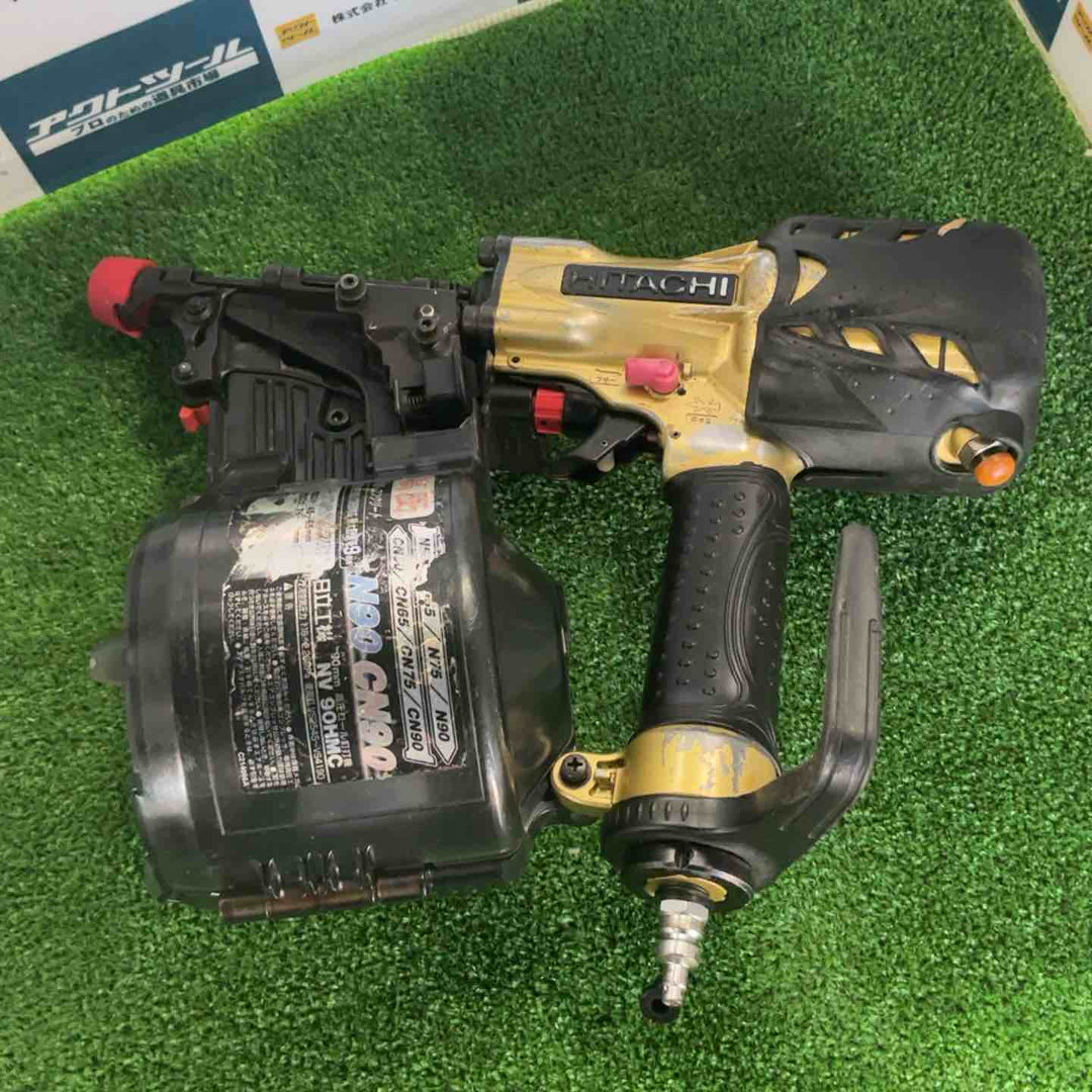 ★ハイコーキ(HIKOKI ※旧:日立工機) 高圧エア釘打ち機 NV90HMC【草加店】