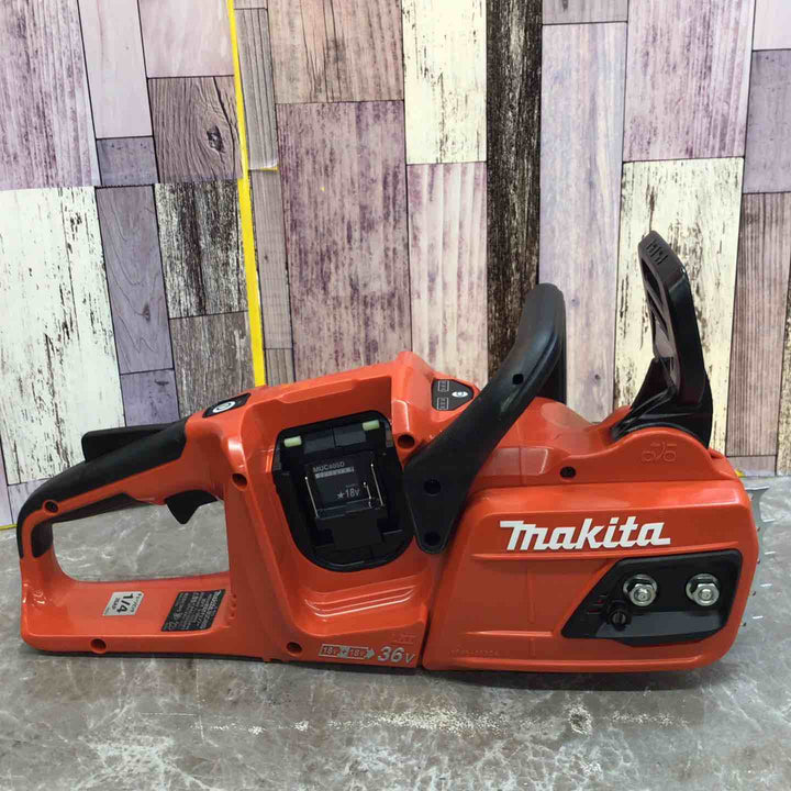 【未使用品】☆マキタ makita 400mm コードレスチェーンソー MUC405DGFR 18V+18V対応(バッテリBL1860Bx2個 2口急速充電器(DC18RD)付【八潮店】
