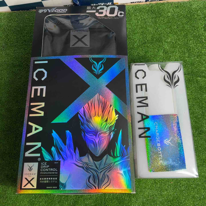 山真製鋸(Y'sGOD JAPAN) 水冷服 アイスマンPRO-X2 ブラック ICMPX2-BLV-SET【草加店】