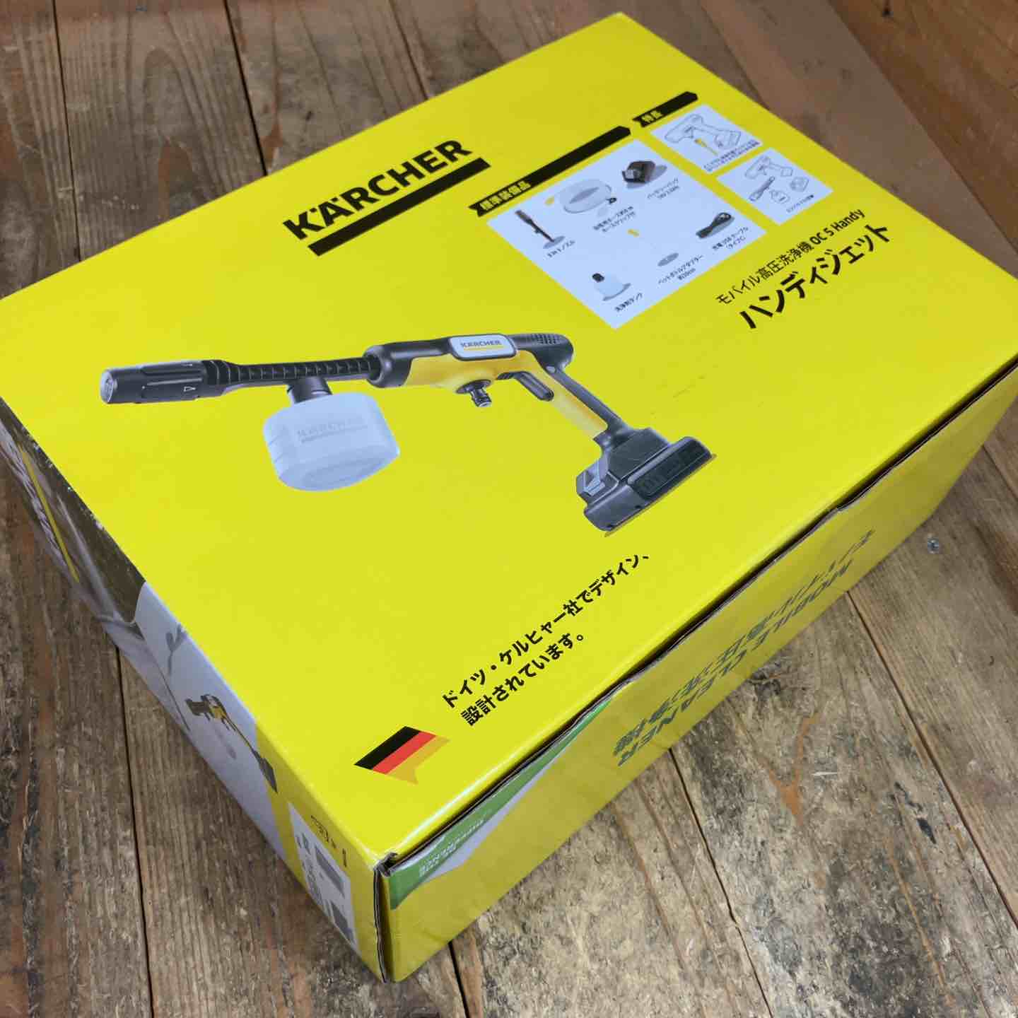 未開封新品】KARCHER OC 5 Handy 高圧洗浄機 18V OC 5 Handy（ハンディ