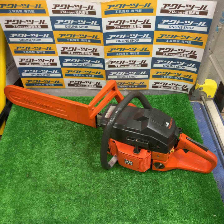 ハスクバーナー Husqvarna 42 エンジン式 チェンソー【草加店】