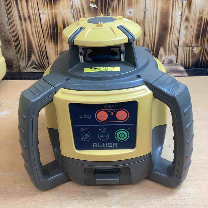 ★トプコン(TOPCON) ローテーティングレーザー RL-H5ADB(乾電池仕様)/デジタル受光器LS-100D付【越谷店】