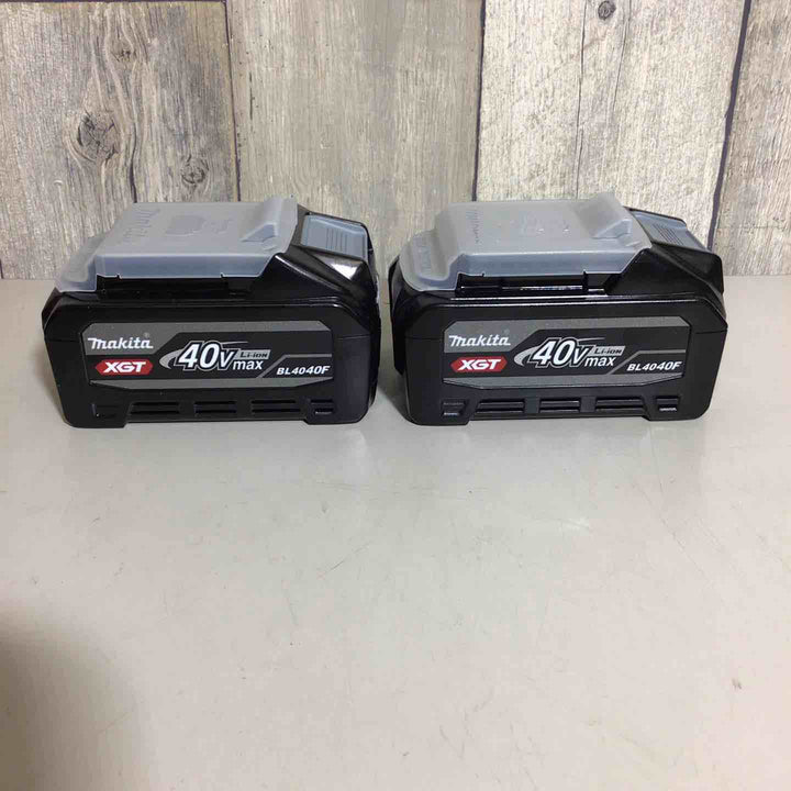 【未使用品】 純正 マキタ makita リチウムイオンバッテリー 40Vmax/4.0Ah BL4040F 2個 バッテリー 40V ※箱無し 【戸田店】