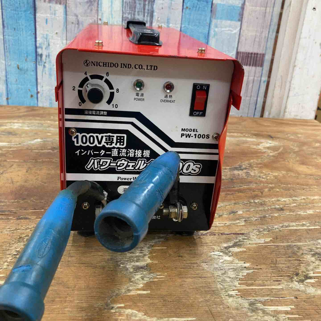 ◇日動 100V インバーター直流溶接機 PW-100S パワーウェルダー【柏店】