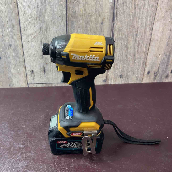 【中古品】マキタ(makita) コードレスインパクトドライバー TD002GZFY バッテリー1個付属【東大和店】
