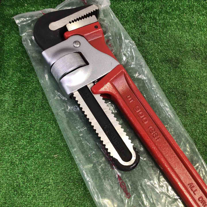 ◇スーパー デラックスパイプレンチ(鍛造品・プロ用強力型) JIS H DT900【町田店】